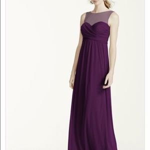 David’s bridal bridesmaid dress